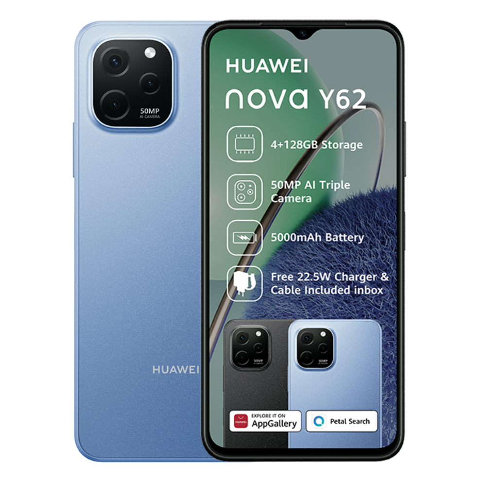 Huawei Nova Y62 4GB ROM 128GB RAM - Dual SIM