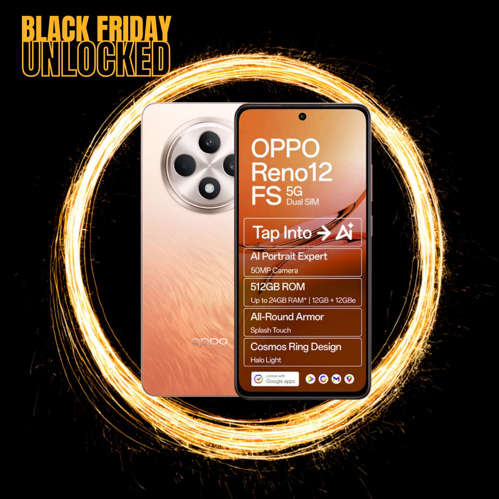 OPPO Reno 12FS 5G - 12GB RAM 512GB ROM - Dual SIM - Amber Orange