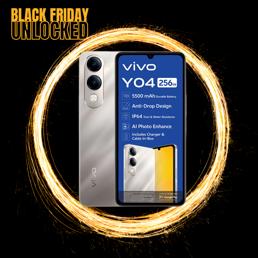 Vivo Y04 4GB RAM 256GM ROM - Dual SIM