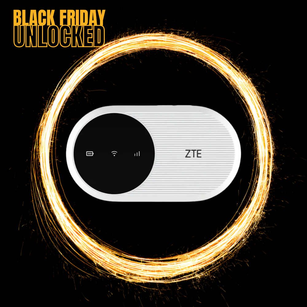 ZTE U10 Pro 4G LTE Mobile Router – White