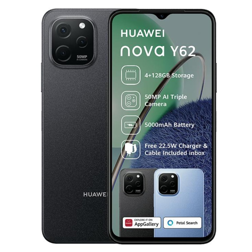 Huawei Nova Y62 - 4GB RAM 128GB ROM  - Dual SIM