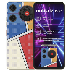 Nubia Music 4GB RAM 128GB ROM - Dual SIM - Pop Art