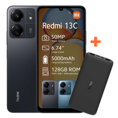Xiaomi Redmi 13C 4GB RAM 128GB ROM - Dual SIM + Free 10000mAh Redmi Power Bank