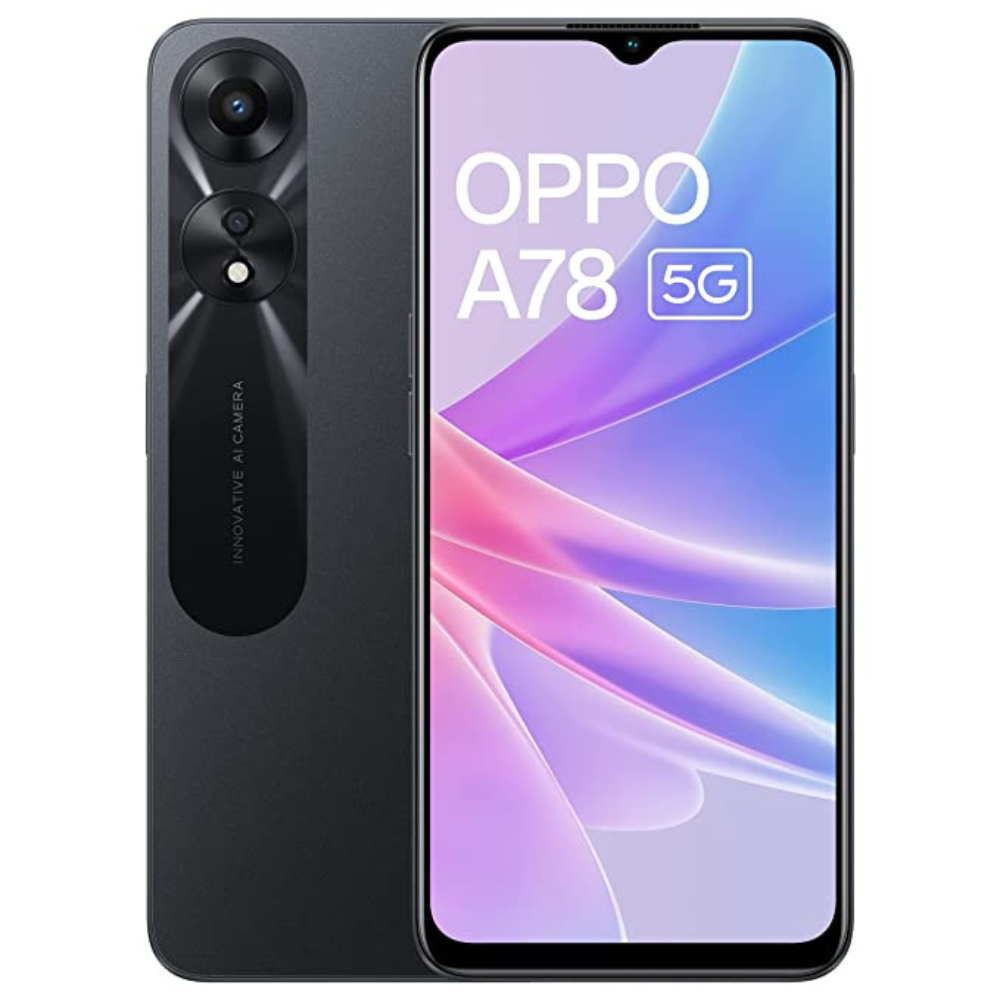 OPPO A78 5G 8GB RAM 128GB ROM - Dual SIM - Glowing Black