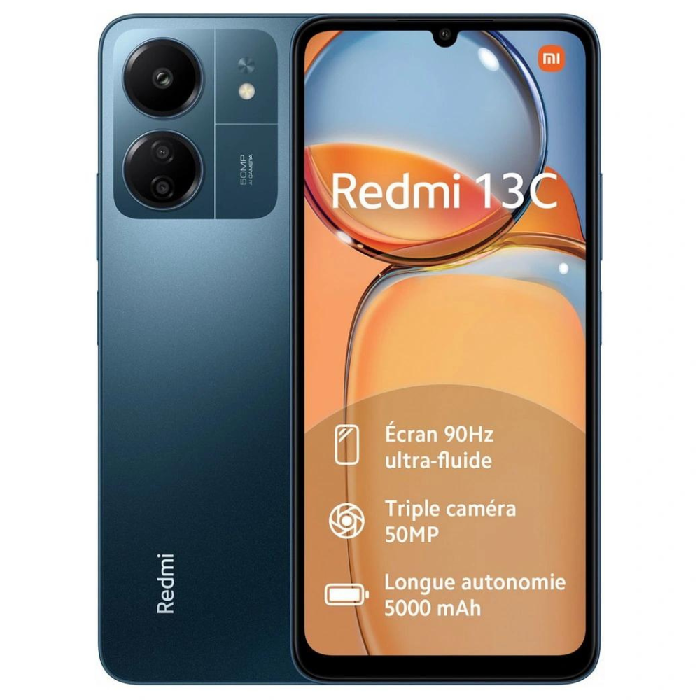 Xiaomi Redmi 13C 4GB RAM 128GB ROM - Dual SIM + Free 10000mAh