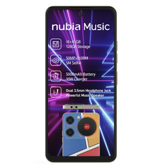 Nubia Music 4GB RAM 128GB ROM - Dual SIM - Pop Art