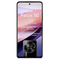 Nubia Focus 5G 6+10GB RAM 256GB ROM -  Dual SIM - Galactic Black