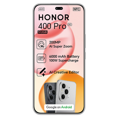 Honor 400 Pro 12GB RAM 512GB ROM - Dual SIM
