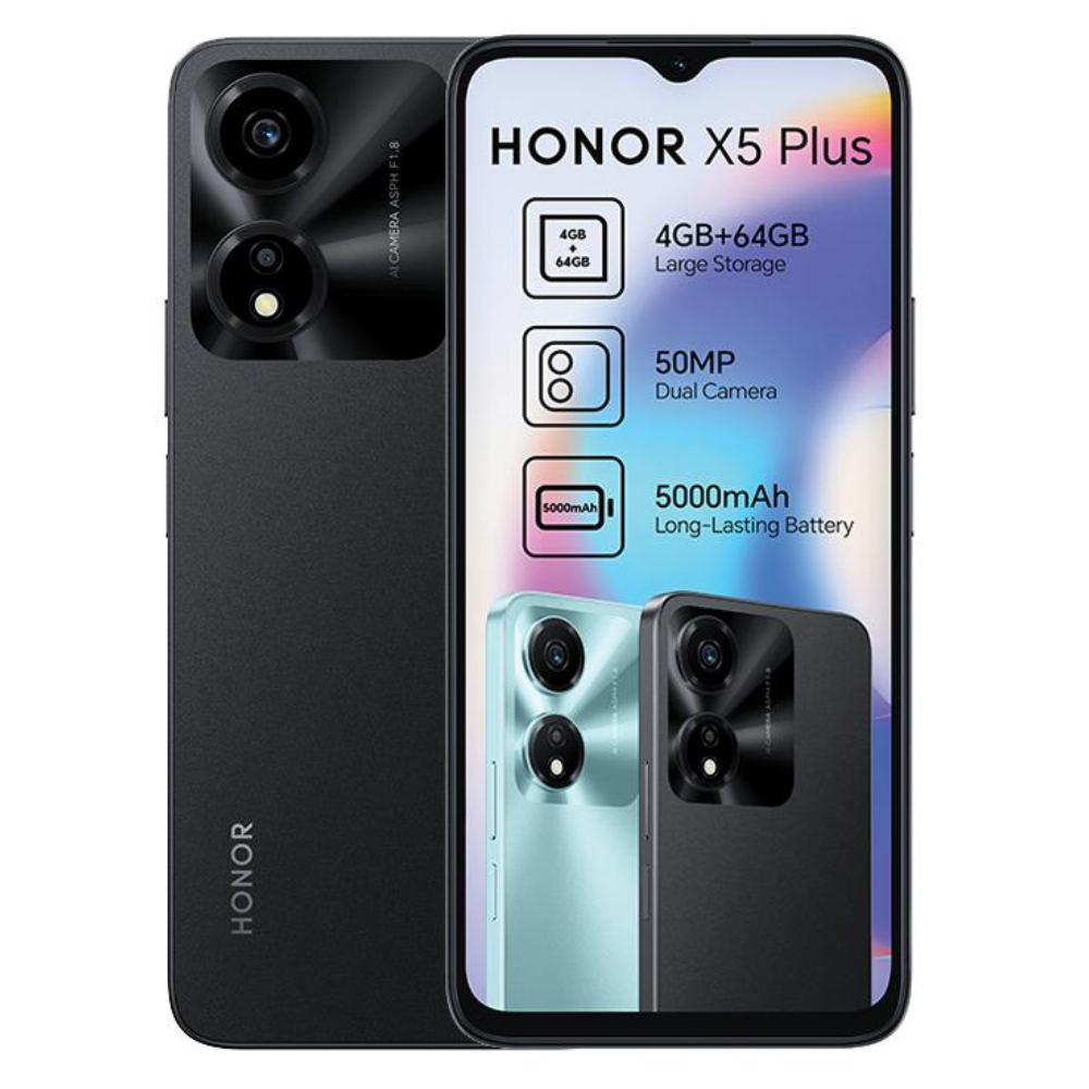 Honor X5 Plus - 4GB RAM 64GB ROM - Dual SIM