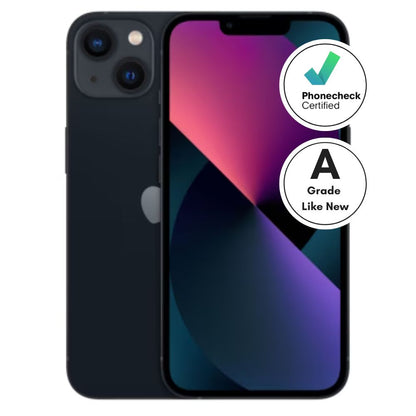 Apple iPhone 13 4GB RAM 128GB ROM – Midnight (Black) (CPO) A-Grade