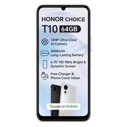 Honor Choice T10 4G 4GB RAM 64GB ROM - Dual SIM