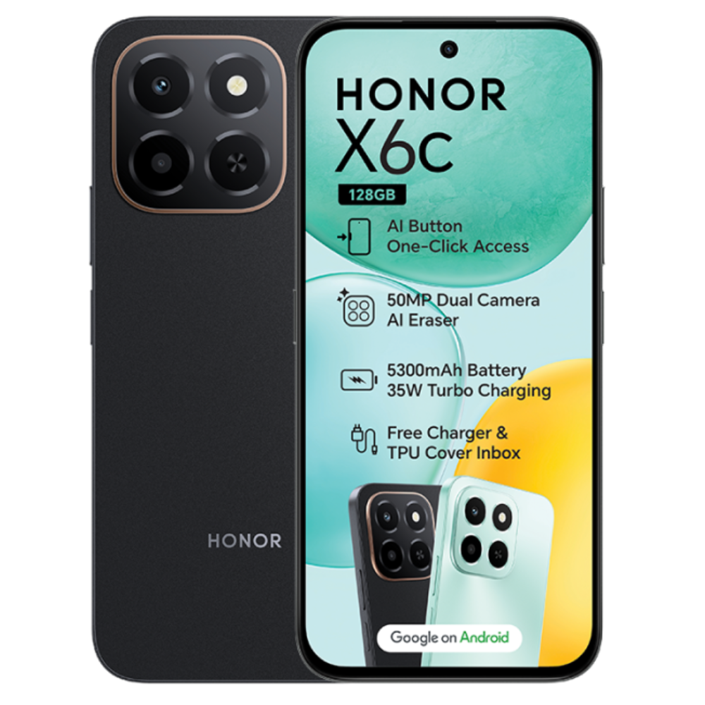Honor X6c 6GB RAM 128GB ROM - Dual SIM