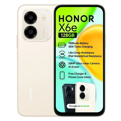 HONOR X6e 4G 4GB RAM 128GB ROM - Dual SIM
