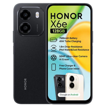 HONOR X6e 4G 4GB RAM 128GB ROM - Dual SIM