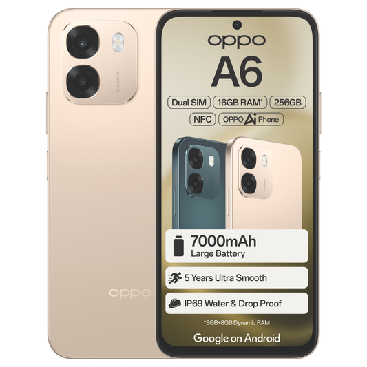 OPPO A6 8GB RAM 256GB ROM - Dual SIM