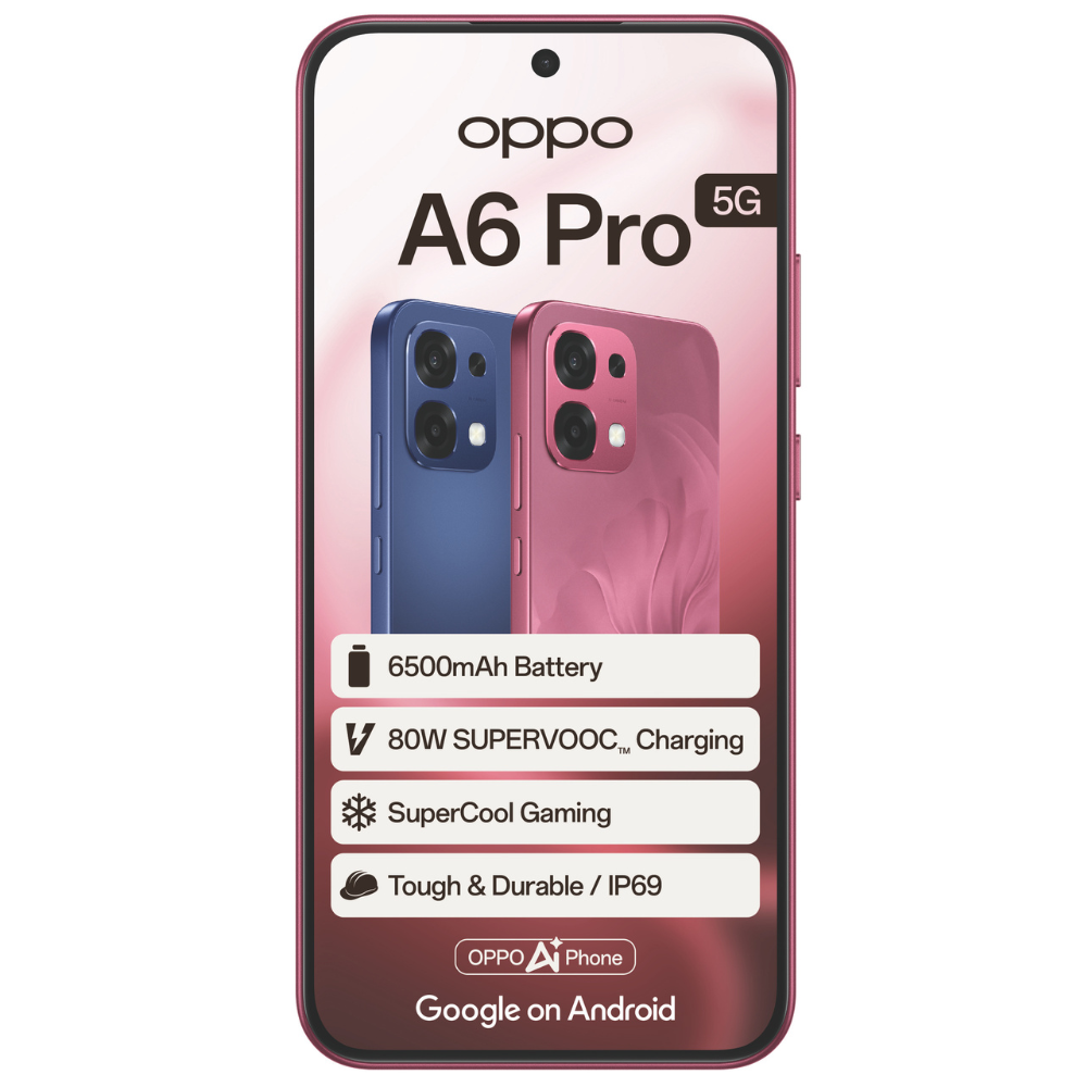 OPPO A6 Pro 5G 8GB RAM 256GB ROM - Dual SIM