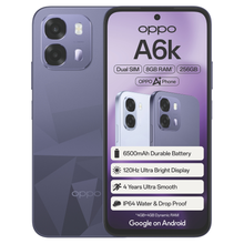 OPPO A6k 4GB RAM 256GB ROM - Dual SIM