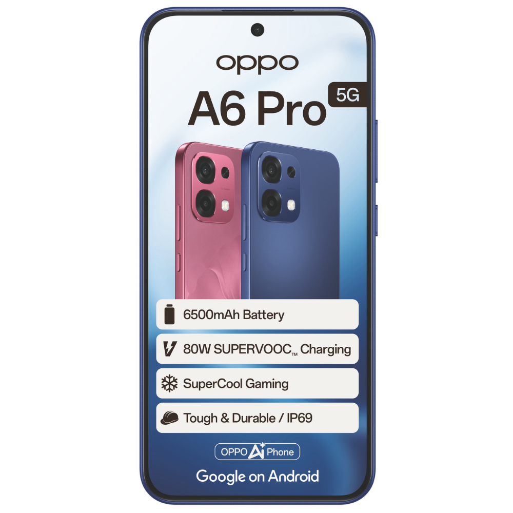 OPPO A6 Pro 5G 8GB RAM 256GB ROM - Dual SIM