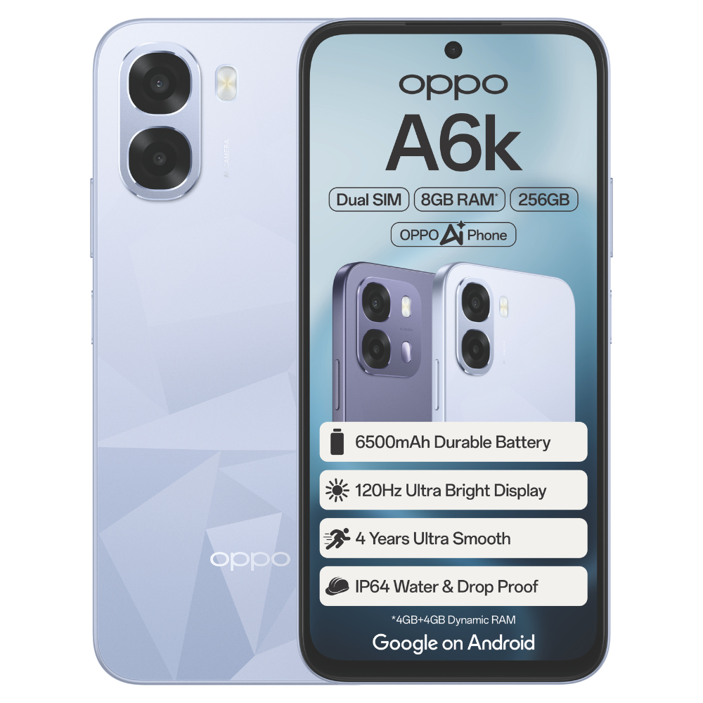 OPPO A6k 4GB RAM 256GB ROM - Dual SIM
