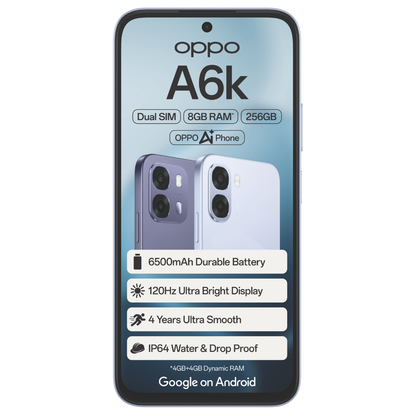 OPPO A6k 4GB RAM 256GB ROM - Dual SIM