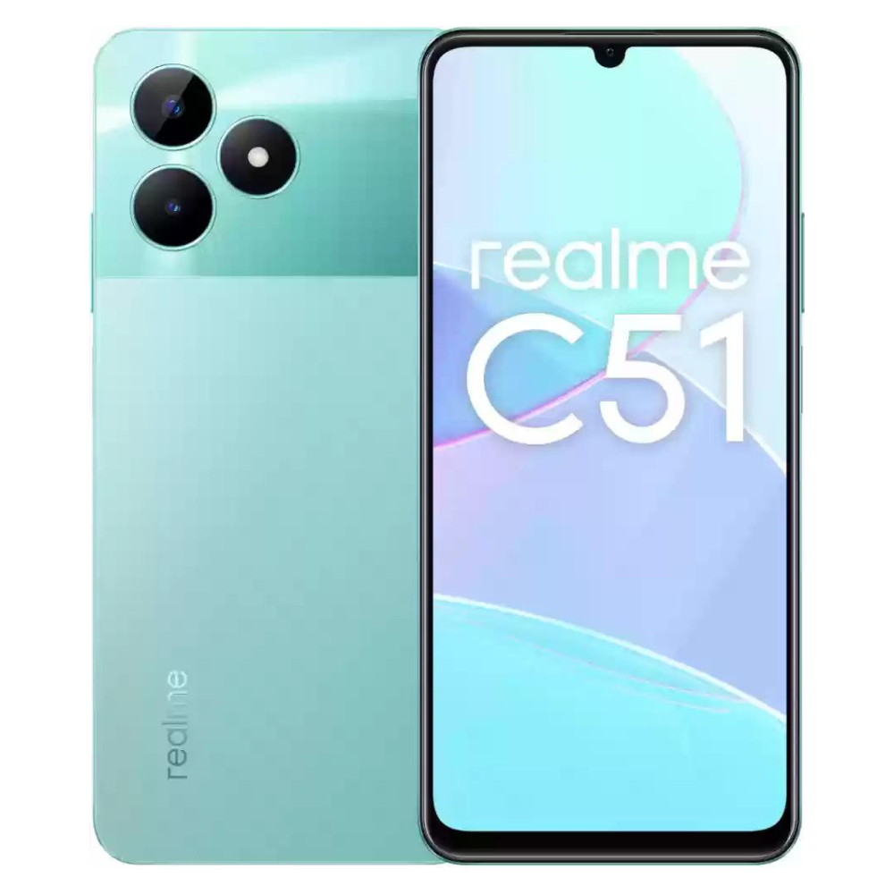 Realme C51 4GB RAM 128GB ROM LTE Dual SIM Mint Green