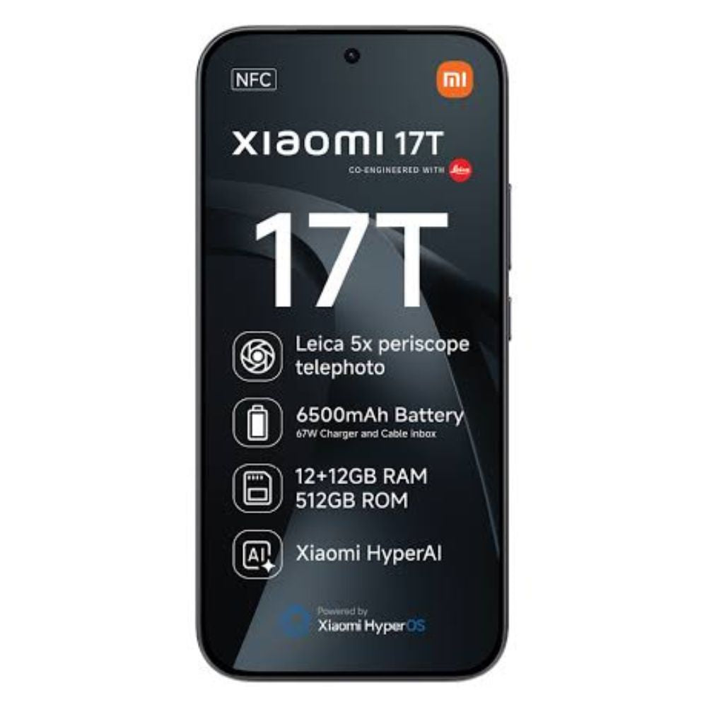 Xiaomi 17T 5G 12GB RAM 512GB ROM - Dual SIM