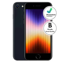 Apple iPhone SE 3rd Gen (2022) 4GB RAM 64GB ROM – Midnight (CPO) B-Grade