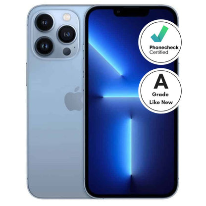 Apple iPhone 13 Pro 6GB RAM 256GB ROM – Sierra Blue / Graphite (CPO) A-Grade
