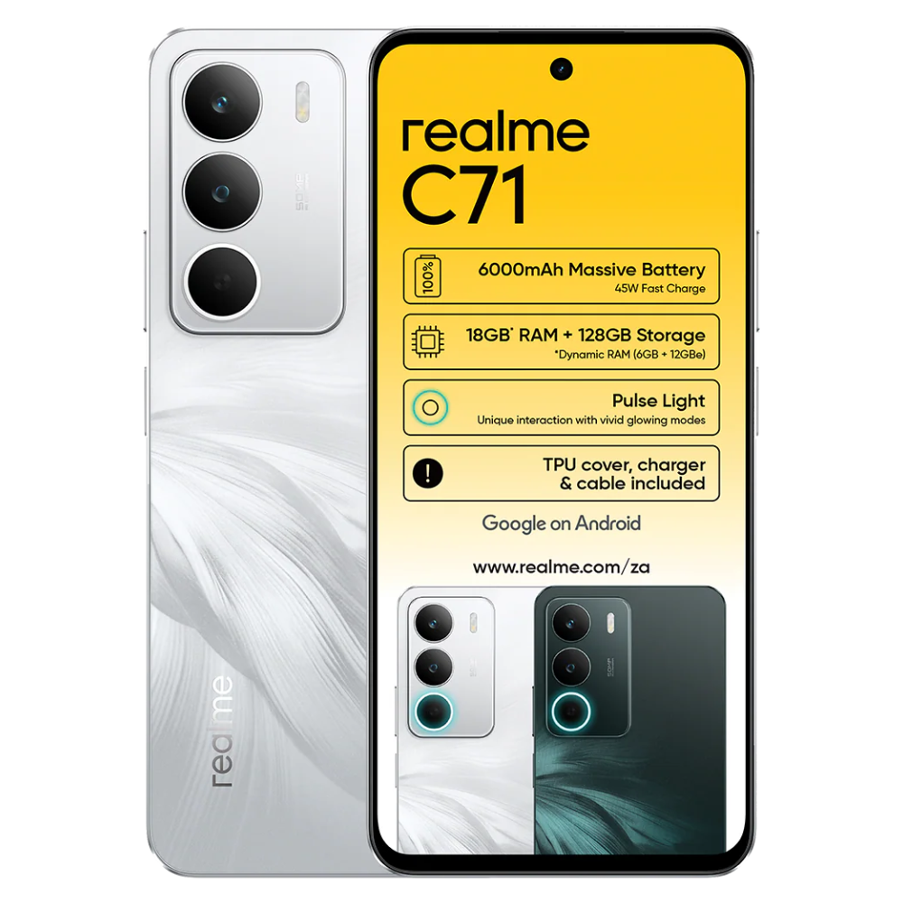 Realme C71 6GB RAM 128GB ROM - Dual SIM – Smartphone Shop Online Store