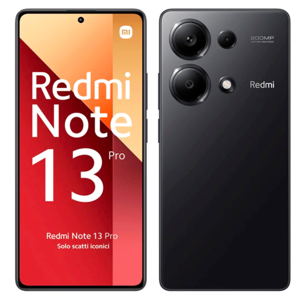 Xiaomi Redmi Note 13 Pro 8GB RAM 256GB ROM - Dual SIM - Midnight