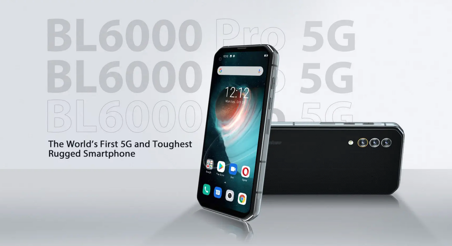 Blackview BL6000 Pro 5G Rugged Smartphone Dual SIM Network Unlocked