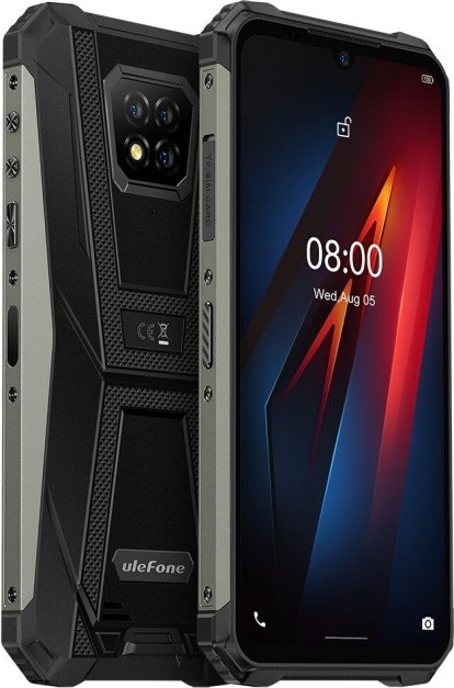 UleFone Armor 8 Rugged Android 10.0 Smartphone 4GB 64GB - Dual-SIM
