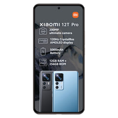 Xiaomi 12T Pro 12GB RAM and 256GB ROM 5G Dual SIM Unlocked