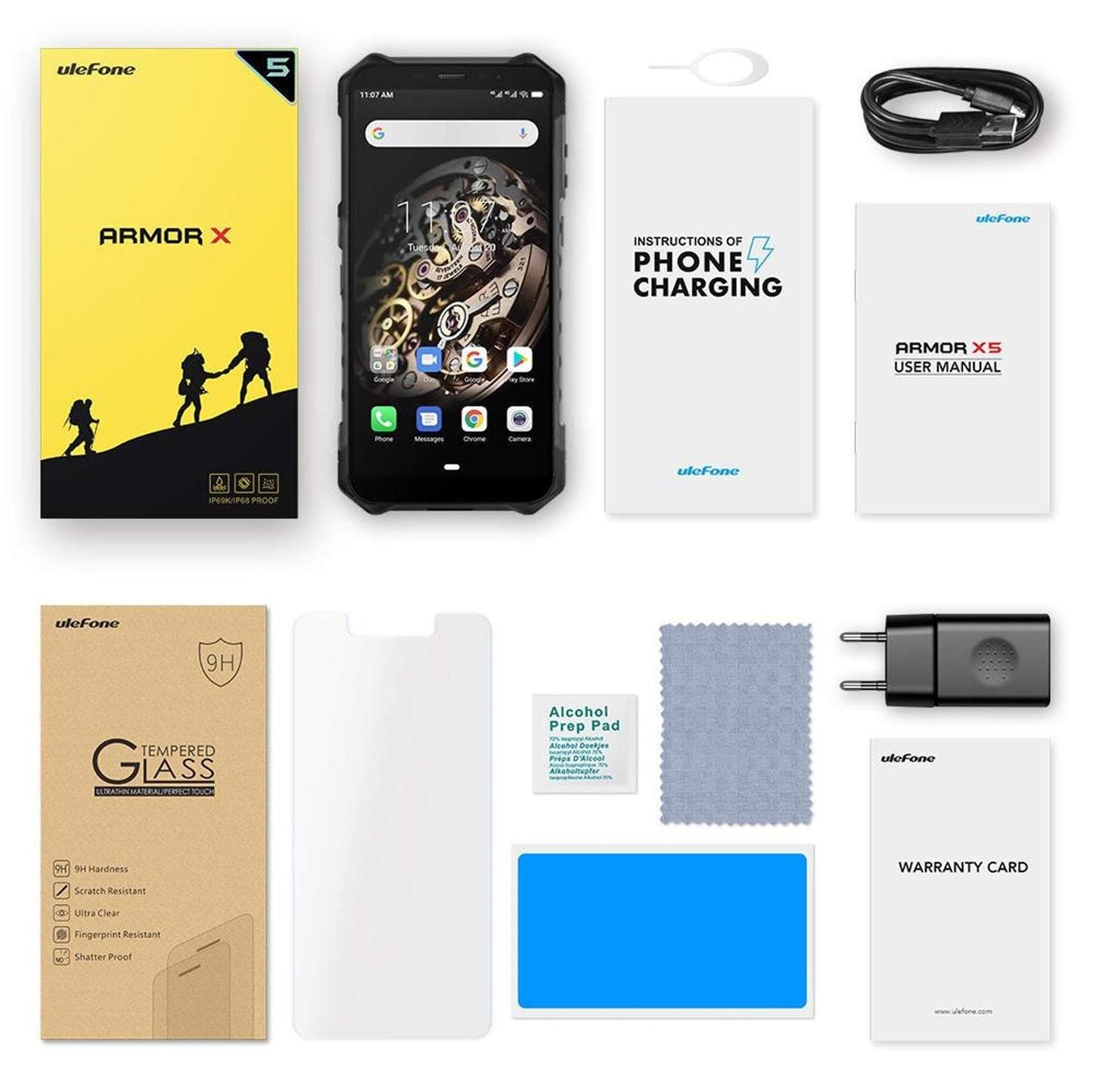 update alt-text with template Ulefone Armor X5 32GB 4G LTE Dual-SIM Rugged IP68 Smartphone-Ulefone-Smartphone Shop | Buy Online